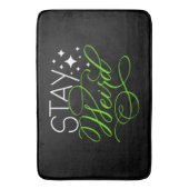 ステイ風変わり内向型、ギーク、おたく バスマット (正面縦)