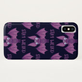 ステイ・ウィアード カートゥーン バット Case-Mate iPhoneケース (裏面(横))