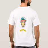 ステイ クール ステッカー デザイン Tシャツ (裏面)