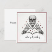 ステイ スプーキー バレンタイン シーズンカード (正面/裏面)