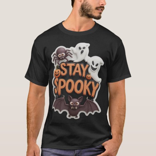 ステイ・スプーキー Tシャツ (正面)