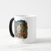 ステイ・スポーキー・ホラー・コラージュ モーフィングマグカップ (正面左)