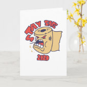 ステイ・セーフ2020 カード (黄色い花)