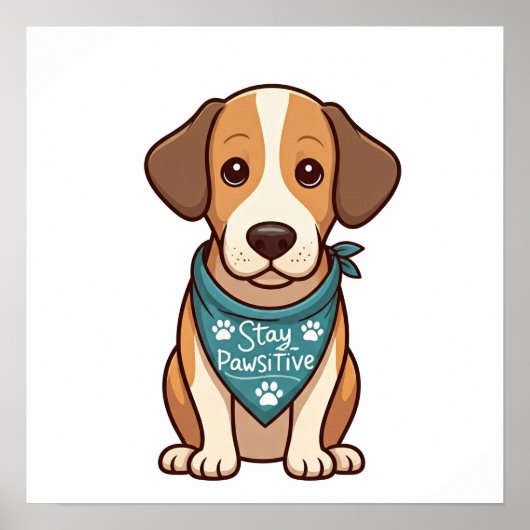 ステイ パウシティブ ポスター (正面)