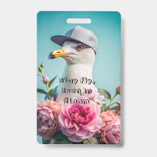 ステイ・フライ、開花でもм名タグ&バッジ バッジ