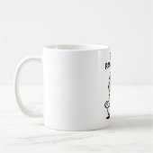 ステイ・ポーシティブ コーヒーマグカップ (左)