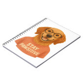 ステイ・ポーシティブ ノートブック (左側)