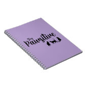 ステイ・ポーシティブ・ブラック・キャット ノートブック (右側)