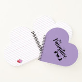 ステイ・ポーシティブ・ブラック・キャット ノートブック (内部)