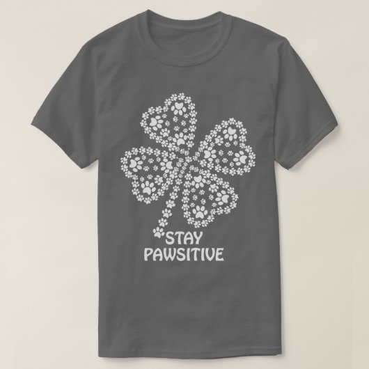 ステイ・ポーシティブ Tシャツ (デザイン正面)