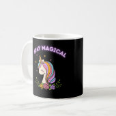 ステイ・マジカルユニコーン コーヒーマグカップ (正面左)
