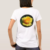 ステイ・ローズイエローローズシャツ Tシャツ (裏面)