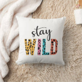ステイ・ワイルド クッション (ブランケット)
