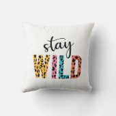 ステイ・ワイルド クッション (裏面)