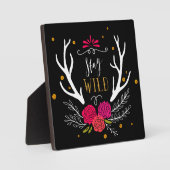 ステイ・ワイルド フォトプラーク (正面)