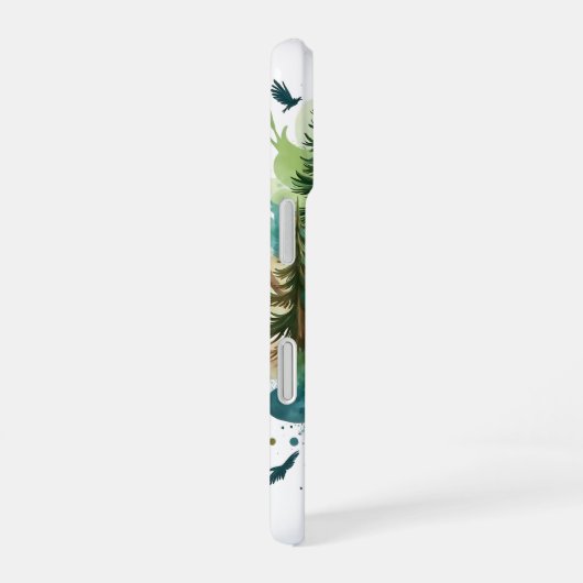 ステイ・ワイルド・フォン・ケース | 自然アーマー iPhone 16ケース (右側面)