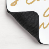 ステイ・ワイルド マウスパッド (コーナー)