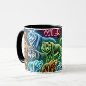 ステイ・ワイルド マグカップ (正面左)