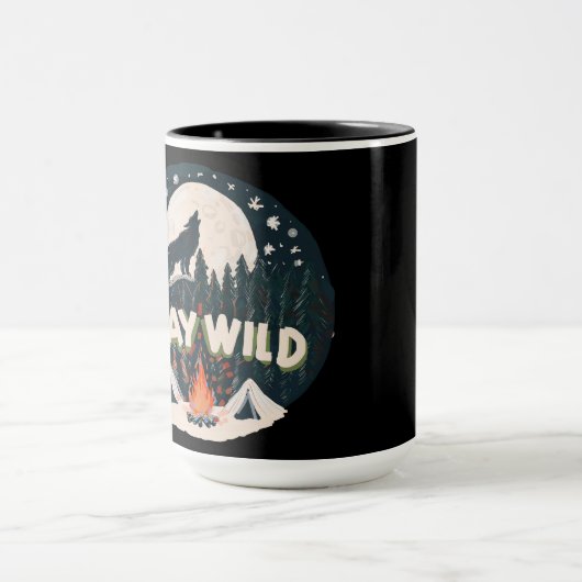 ステイ・ワイルド マグカップ (中央)