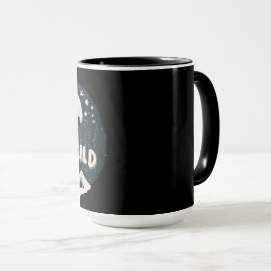 ステイ・ワイルド マグカップ (正面右)