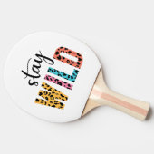 ステイ・ワイルド 卓球ラケット (横)