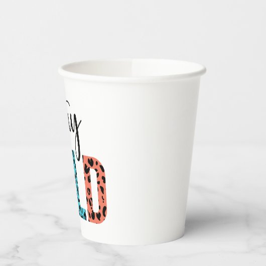 ステイ・ワイルド 紙コップ (左)