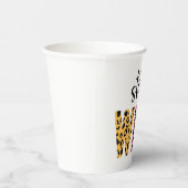 ステイ・ワイルド 紙コップ (右)