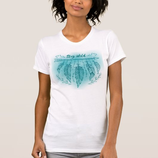 ステイ・ワイルド Tシャツ (正面)