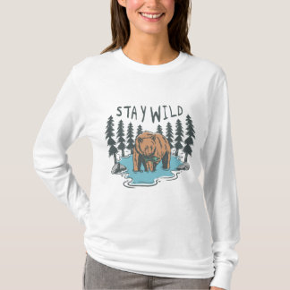 ステイ・ワイルド Tシャツ