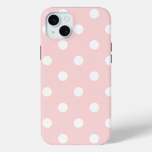 ステイClassy 1 – 美しいガーリー水玉模様ケース –  iPhone 15 Miniケース