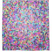 ステカラフルガラス シャワーカーテン (正面)