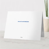 ステキな母の日の里親ママ カード (裏面)