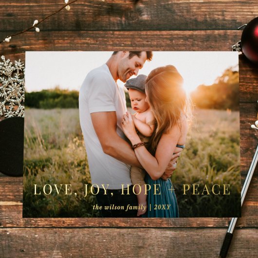 ステキな願い 現代 フルフォト 箔シーズンカード