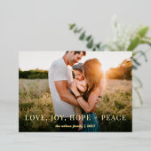 ステキな願い 現代 フルフォト 箔シーズンカード (立ち正面)