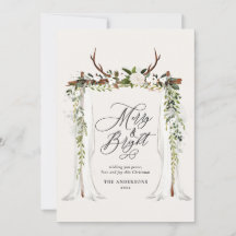 ステグ素朴フォトメリーと明るいシックなクリスマ