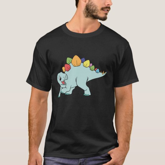 ステゲイサウルス Tシャツ (正面)