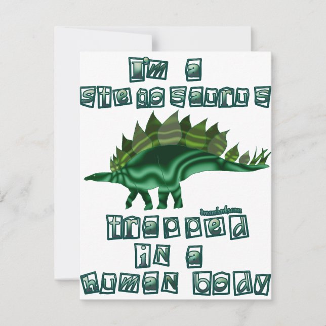 ステゴサウルスだ (正面)