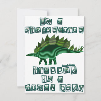 ステゴサウルスだ