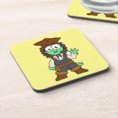 ステゴサウルスのイラストレーション、ジャック・スパロー コースター (左側)
