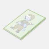 ステゴサウルスのイラストレーション。 ポストイット (アングル)