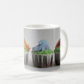 ステゴサウルスのカップケーキ コーヒーマグカップ (正面右)