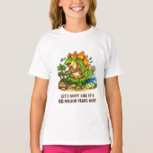 ステゴサウルスのフラダンサー Tシャツ (正面)