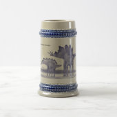 ステゴサウルスシュタイン恐竜マググレゴリー・ポール ビールジョッキ (中央)