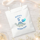 ステゴサウルス子供の誕生日 フェイバーバッグ (クリップ留めされた状態)