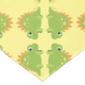 ステゴサウルス恐竜の誕生日パーティー テーブルクロス (アングル)