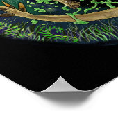 ステゴサウルス恐竜アート ポスター (角)