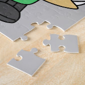 ステゴサウルス溶接機のイラストレーション。 ジグソーパズル (側面)