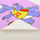 ステゴサウルス遊のイラストレーション。 シェルパブランケット (3/4)