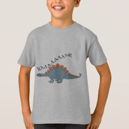ステゴサウルス - キッズ向けベーシックTシャツ Tシャツ