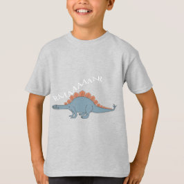 ステゴサウルス - キッズ向けベーシックTシャツ Tシャツ